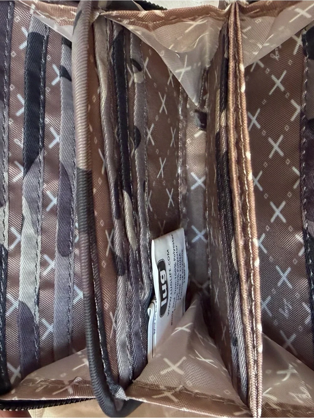 Lug Splits Compact RFID Wallet Camo